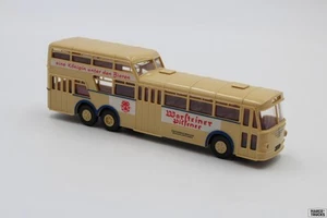 Brekina Büssing one-and-a-half-decker "Warsteiner Kraftverkehr Westfalia" 1:87/ - Foto 1 di 1