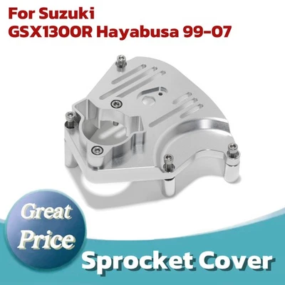 Aluminum Sprocket Cover for Suzuki Hayabusa 1300 GSX1300R 1999 00 01-05 06 2007 - Image 1 of 4