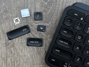 Logitech MX Keys - (1) Single OEM Replacement Key Cap and Hinge - Picture 1 of 7