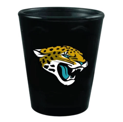 Jacksonville Jaguars 2oz Collector Ceramic Shot Glass Officially Licensed NFL Cover