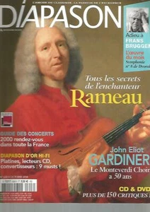 DIAPASON NR. 628 ZWEIG / HOMMAGE AN F. BRUGGEN / SYMPHONIE NR. 8 VON DVORAK - Bild 1 von 2