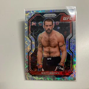 Matt Brown 2021 Panini Prizm UFC Premium Box Set Scope Prizm Card 98/99 #67 - Picture 1 of 4
