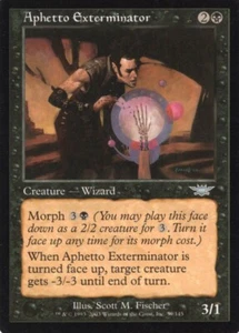 4X APHETTO EXTERMINATOR BLACK LEGIONS MTG MAGIC NM X4 (yourdeckbuilder) - Bild 1 von 1