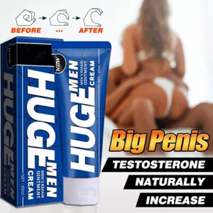 Sex Enlarger XXL Love Cream for Men Natural Grow Big Thick Faster Enhancement - Picture 1 of 10