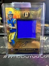 2023 Panini Gold Standard Stetson Bennett IV Rookie Jumbo Jersey Auto # 027/149