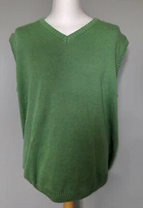 Men's Cotton Transfers Cotton Tank Top 2XL Woodland Green - Picture 1 of 4