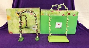 2er Set DEPT 56 Schneehasen REBENSCHMUCK HALTER 26201 SPALIER IN BLÜTE 26330 - Bild 1 von 12