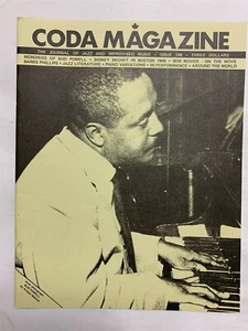 Excellent Coda Jazz Magazine Issue 198 Oct 1984 Bud Powell Sidney Bechet 9A4 - Picture 1 of 2