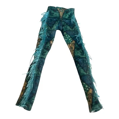 2014 Disney Descendents-UMA-Pantalones con estampado de flecos azules Foto 1 de 4