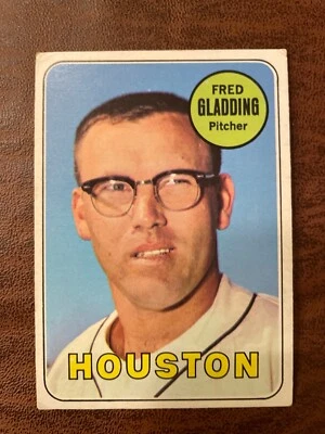 Topps Fred Gladding 1969 #58 very good condition family collection - Image 1 of 2