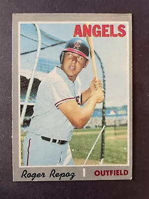 1970 Topps #397 Roger Repoz California Angels - Image 1 of 2