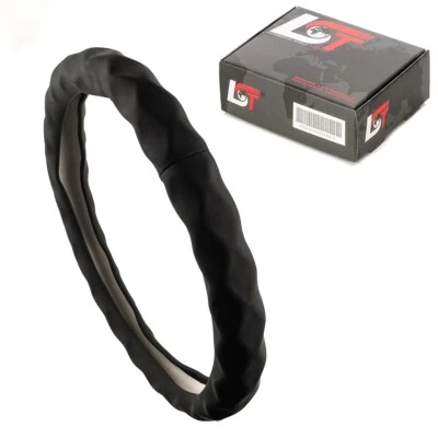 Lenkradschoner Lenkradbezug Hülle Ø 38x9 cm 15x3,5 Zoll Schwarz für VW Passat - Bild 1 von 4