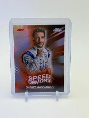 2024 Topps Chrome Formula 1 - Speed Demons Daniel Ricciardo #SD-18 - Image 1 of 2
