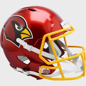Arizona Cardinals Flash Speed Riddell NFL Deluxe Replica Full Size Helmet - Picture 1 of 1