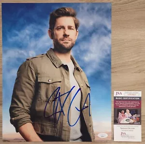 John Krasinski Signed Jack Ryan 11x14 Photo The Office Jim Halpert 13 Hours JSA - Picture 1 of 2