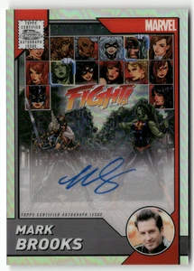 Tarjeta Topps Marvel Chrome 2025 No. Autógrafo automático de artista Mark Brooks AA-MB - Imagen 1 de 2