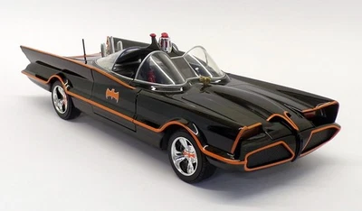 Jada 1/18 Scale 98625 - Classic TV Series Batmobile - Batman & Robin Figures - Image 1 of 4