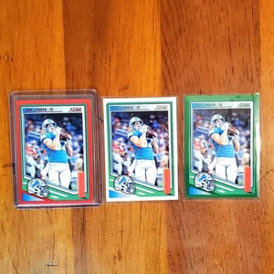 2025 Score #51 Sam LaPorta Red + Green SP Parallel + Base 51 Lions Panini - Bild 1 von 2