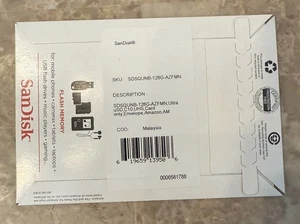 Carte mémoire MicroSD Made for Amazon Sandisk 128 Go pour tablettes Fire et Fire TV - Photo 1 sur 2