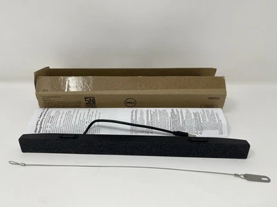Dell SB521A Slim Sound Bar Speaker 3.6W, 180HZ-20KHZ, USB, Magnetic Base - Image 1 of 4