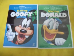 2X Classic Disney - Starring Donald (SEALED) - Starring Goofy - DVD - MINT - Bild 1 von 2