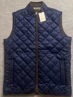 CHALECO DE VIAJE ACOLCHADO PETER MILLAR CROWN ESSEX PARA HOMBRE TALLA PEQUEÑA AZUL MARINO Foto 1 de 4