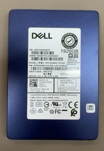 Micron Dell 1.92TB MTFDDAK1T9TDN-1AT1ZABDA TLC SATA 6Gbps 2.5" SSD XKF5Y 0XKF5Y - Picture 1 of 1