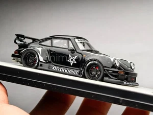 PGM 1:64 Scale Black 911 RWB 930 Standard Classic Sports Diecast Metal Toy Gifts - Picture 1 of 12