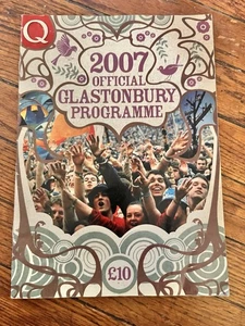 Programa del Festival de Glastonbury 2007 The Who Q Beirut Iggy Pop The Stooges Bjork - Imagen 1 de 5