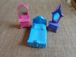 Muebles de princesa Polly Pocket Disney casa de muñecas castillo congelado R88 - Imagen 1 de 5