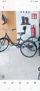 Folding Scott's Tricycle 24" adult 7 speed with basket From Germany - Picture 1 of 6