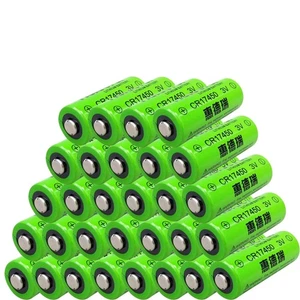 Batería de iones de litio no recargable de energía de respaldo 30x CR17450 3.0V 2500mAh totalmente nueva - Imagen 1 de 4