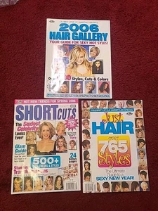 VTG Celebrity Hair Styles Y2K 2006 Hairstyles Magazines Lot Of 3 - Picture 1 of 8