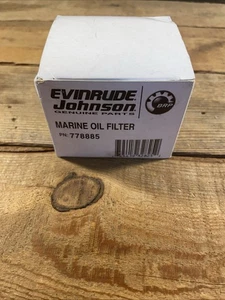 JOHNSON EVINRUDE OMC 778885 MARINE OIL FILTER OEM NOS - Bild 1 von 8
