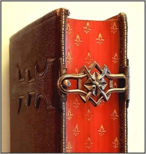⚜ (1859) CLASPED & GAUFFERED Missal ⚜ ENGRAVED Antique Catholic Christian Bible - Picture 1 of 19