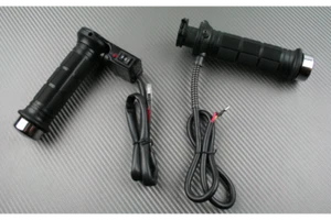 Pair of Heated Handlebar Grips for 22 / 24mm Universal - Picture 1 of 4