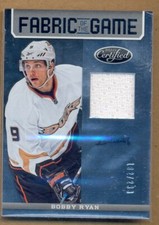 2012-13 Certified Fabric of the Game #FOGBR Bobby Ryan Jersey /299