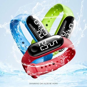 Fashion Digital LED Sports Watch Unisex Silicone Band Toddler Digital Watch Boys - Zdjęcie 1 z 40