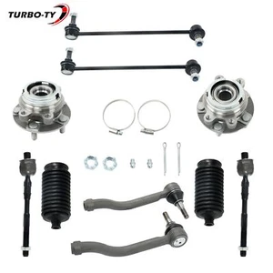 For Altima 2007-2012 2.5L 10PCS Front LH RH Wheel Hub & Bearing Suspension Kit - Picture 1 of 13