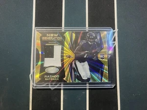2021 Panini Certified New Generation Jerseys Mirror Rashod Bateman /10 (MEM, RC) - Picture 1 of 2