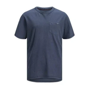 JACK & JONES T-SHIRT JPRBRAXTON - BLU - 12168841-BLU - Picture 1 of 1