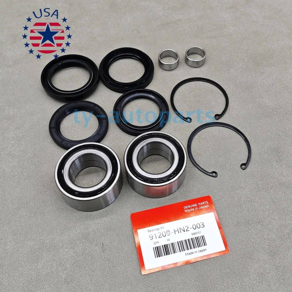 New Front Wheel Bearing & Seal For Honda Foreman 400 450 500 TRX400FW TRX450 USA - Image 1 of 4