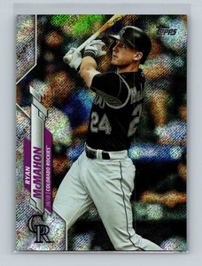 2020 Topps Foilboard /264  Ryan McMahon  #599 Colorado Rockies Baseball Card