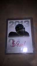 Sheldon Richardson 2013 Press Pass authentic autograph card