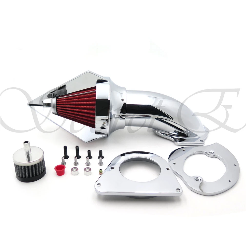 Впускные комплекты воздухоочистителей Spike для Kawasaki Vulcan 800 Classic '95-'12 хром - Изображение 1 из 4