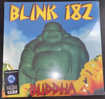 BLINK 182 BUDDHA BLUE WHITE HAZE VINYL LP LIMITED EDITION NEW SEALED MINT - Image 1 of 2