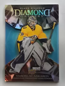 Galería Diamante Negro 2023-24 Novato Yaroslav Askarov Depredadores Tiburones - Imagen 1 de 2