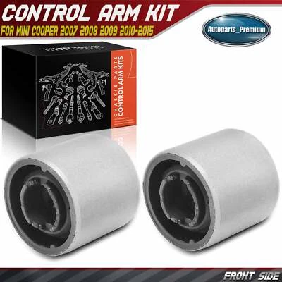 2x Buje de brazo de control delantero L & R para Mini Cooper 2007 2008 2009 2010 2011-2015 Foto 1 de 4