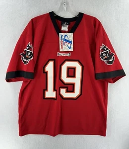 LOGO Athletic Tampa Bay Buccaneers Keyshawn Johnson Jersey Size L New ! Vtg - Picture 1 of 14