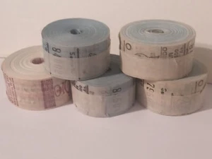 Lot 5 Unused Argentine Bus Ticket Rolls x500 Boleto Colectivo As Is - Picture 1 of 18